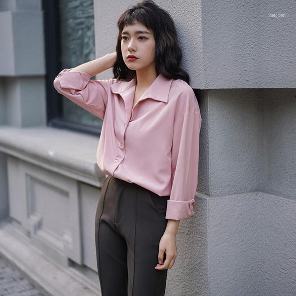 women's blouses & shirts verhellen korean womens and solid white chiffon blouse office shirt blusas mujer de moda 2021 summer women sh
women's blouses & shirts verhellen korean womens and solid white chiffon blouse office shirt blusas mujer de moda 2021 summer women sh