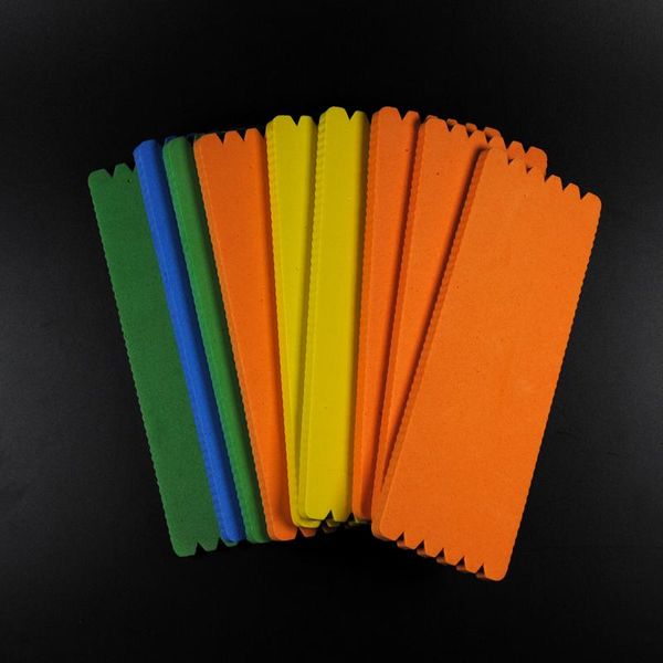 fishing accessories 50pcs hooking storage wholesale eva foam line rig holder soft board for carp rigs sabiki flies