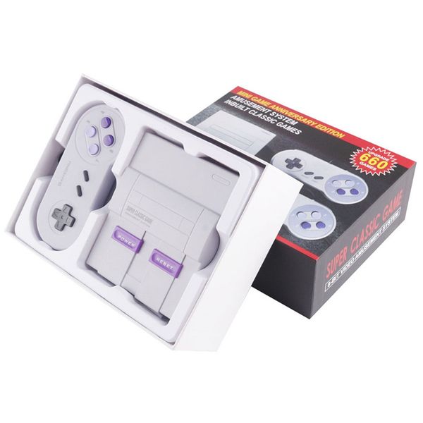 kids gift mini tv video entertainment system 660 game console player for snes games wth controllers retail box
kids gift mini tv video entertainment system 660 game console player for snes games wth controllers retail box
