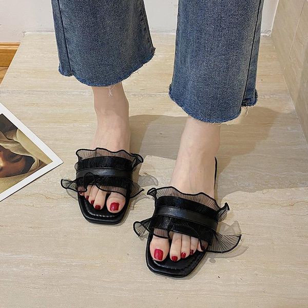 shoes woman's slippers slides shale female beach fashion 2021 flat sabot luxury scandals basic cotton fabric rome pu ca, Black
shoes woman's slippers slides shale female beach fashion 2021 flat sabot luxury scandals basic cotton fabric rome pu ca, Black