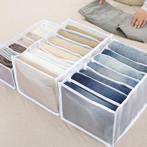 clothing & wardrobe storage jeans foldable box washable closet clothes drawer mesh bag pants compartment home organizer
clothing & wardrobe storage jeans foldable box washable closet clothes drawer mesh bag pants compartment home organizer