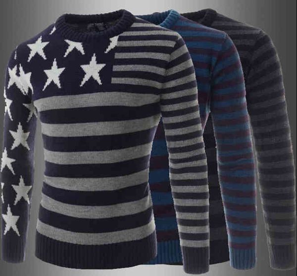 Men's Sweaters Mens Pullover Men Spring Autumn Winter High Quality Fashion O-neck Striped Sweater L XL XXL QDJI, White;black
Men's Sweaters Mens Pullover Men Spring Autumn Winter High Quality Fashion O-neck Striped Sweater L XL XXL QDJI, White;black