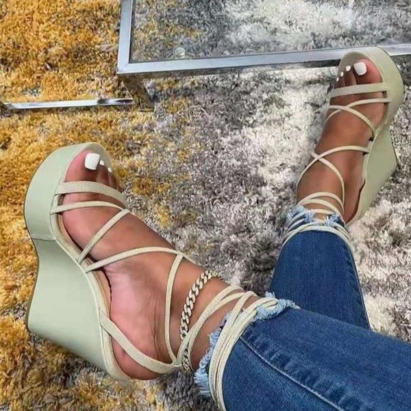 sandals 2021 women platform gladiator woman wedges summer female cross tied bandage shoes ladies footwear plus size 35-43, Black
sandals 2021 women platform gladiator woman wedges summer female cross tied bandage shoes ladies footwear plus size 35-43, Black