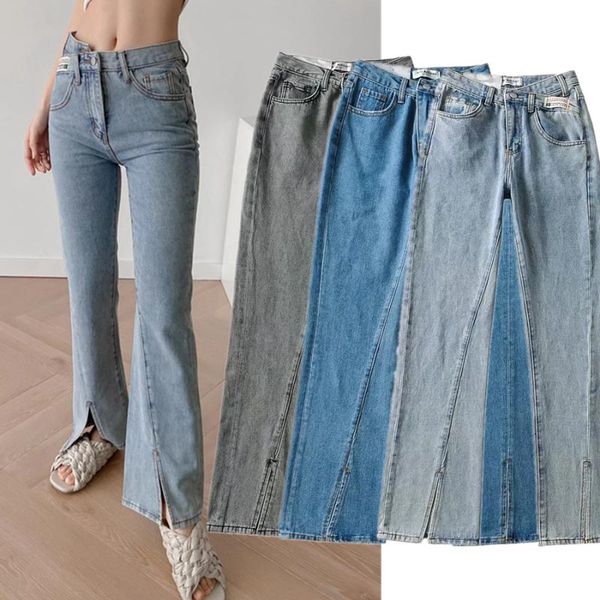 women's jeans jenny&dave high waist ins fashion blogger vintage woman 100% forking splicing harem cotton street for women, Blue
women's jeans jenny&dave high waist ins fashion blogger vintage woman 100% forking splicing harem cotton street for women, Blue