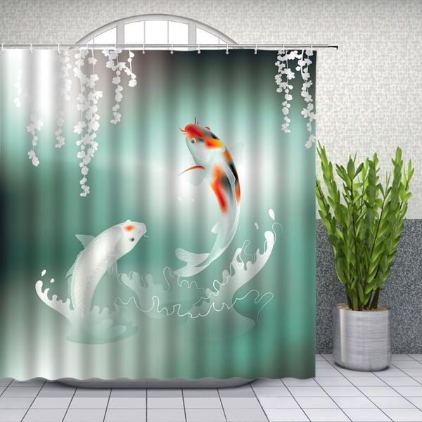 shower curtains chinese style koi fish flower and birds bathroom screen waterproof bath curtain background wall decor with hooks
shower curtains chinese style koi fish flower and birds bathroom screen waterproof bath curtain background wall decor with hooks