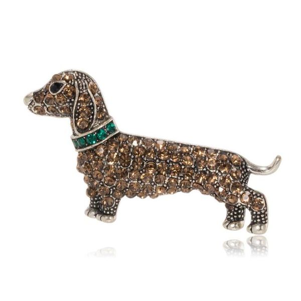 pins, brooches fashion cute dachshund brooch men's pet glamour ladies costume animal temperament decoration gift, Gray
pins, brooches fashion cute dachshund brooch men's pet glamour ladies costume animal temperament decoration gift, Gray