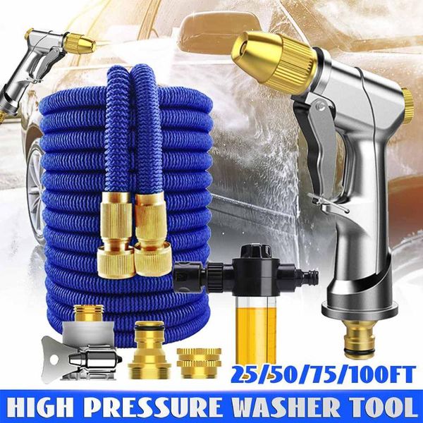 expandable magic hose pipe high-pressure car wash adjustable spray flexible home garden watering cleaning water gun equipments
expandable magic hose pipe high-pressure car wash adjustable spray flexible home garden watering cleaning water gun equipments