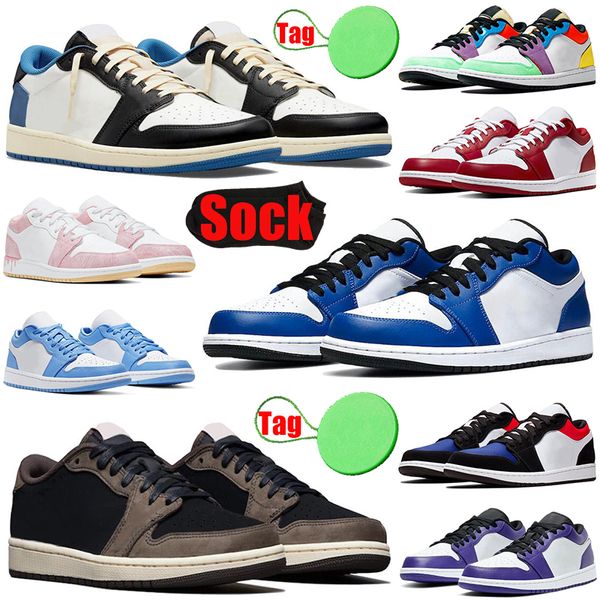 with sock and tag 1 1s low mens womens basketball shoes fragment unc court purple mocha game royal reverse bred gym red men trainers sports
with sock and tag 1 1s low mens womens basketball shoes fragment unc court purple mocha game royal reverse bred gym red men trainers sports