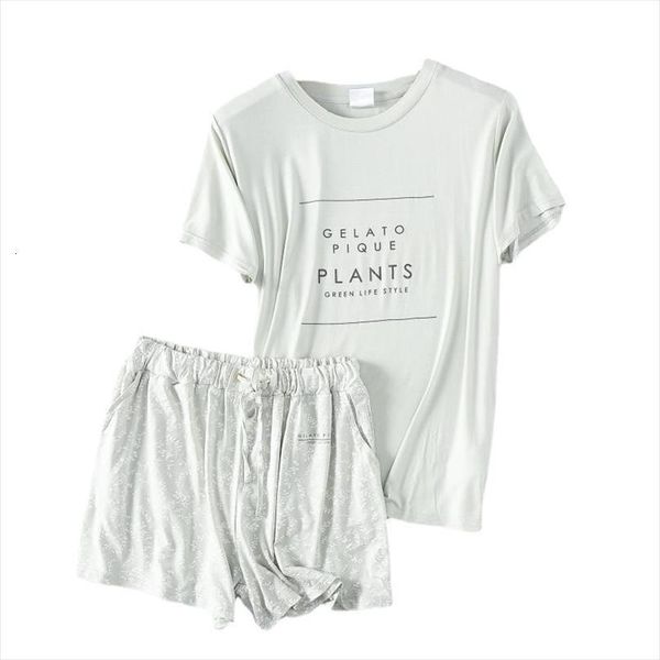 summer modal comfortable loose women sleepwear large size short sleeved shorts round neck pajamas set womens letters printed home clothes, Black;red
summer modal comfortable loose women sleepwear large size short sleeved shorts round neck pajamas set womens letters printed home clothes, Black;red