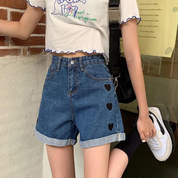 women's jeans summer versatile clothing women high waist blue denim shorts vintage female wide leg solid color loose
women's jeans summer versatile clothing women high waist blue denim shorts vintage female wide leg solid color loose