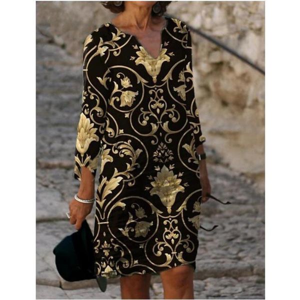 casual dresses summer dress women 2021 plus size half sleeve v neck floral print a-line knee length vintage loose, Black;gray
casual dresses summer dress women 2021 plus size half sleeve v neck floral print a-line knee length vintage loose, Black;gray