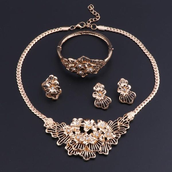 earrings & necklace oeoeos dubai gold color fine jewelry sets women fashion flower shaped bracelet ring, Silver
earrings & necklace oeoeos dubai gold color fine jewelry sets women fashion flower shaped bracelet ring, Silver