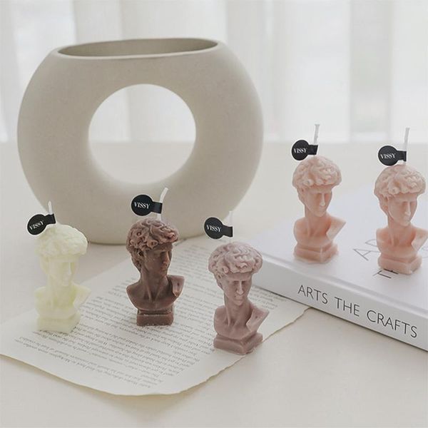 candles 1pcs david head sculpture soy wax aroma relax birthday gift wedding decoration scented 9 colors 6.5*3.5cm
candles 1pcs david head sculpture soy wax aroma relax birthday gift wedding decoration scented 9 colors 6.5*3.5cm