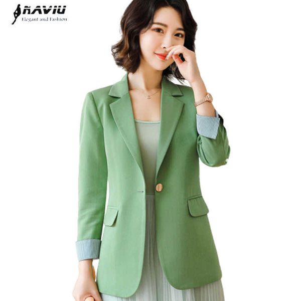 naviu women blazer professional temperament spring casual fashion long sleeve jacket office ladies work coat 210604, White;black
naviu women blazer professional temperament spring casual fashion long sleeve jacket office ladies work coat 210604, White;black