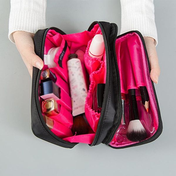 cosmetic bags & cases double-zipper large-capacity portable bag travel toiletry storage
cosmetic bags & cases double-zipper large-capacity portable bag travel toiletry storage