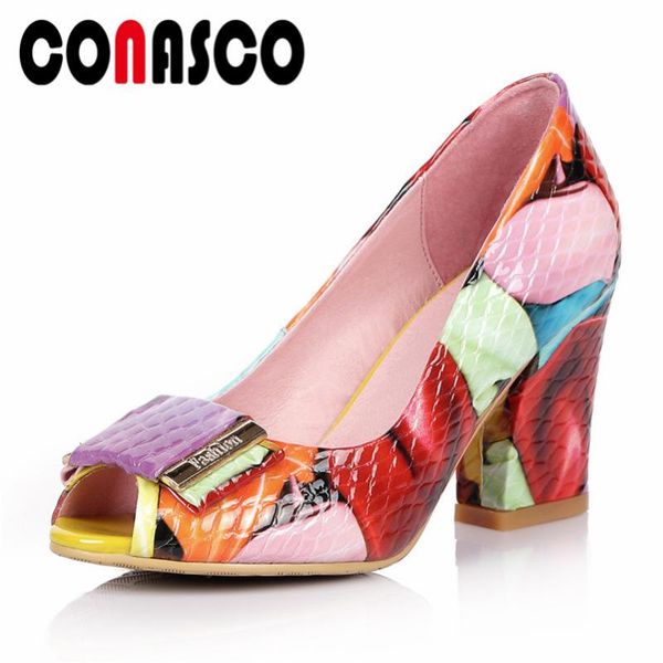 arrival women peep toe pumps genuine leather spring autumn party prom shoes buckle decoration shallow woman dress, Black
arrival women peep toe pumps genuine leather spring autumn party prom shoes buckle decoration shallow woman dress, Black