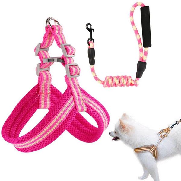 dog collars & leashes leash and harness set adjustable pet vest walking lead collar puppy chest strap traction rope for small medium arnes p
dog collars & leashes leash and harness set adjustable pet vest walking lead collar puppy chest strap traction rope for small medium arnes p