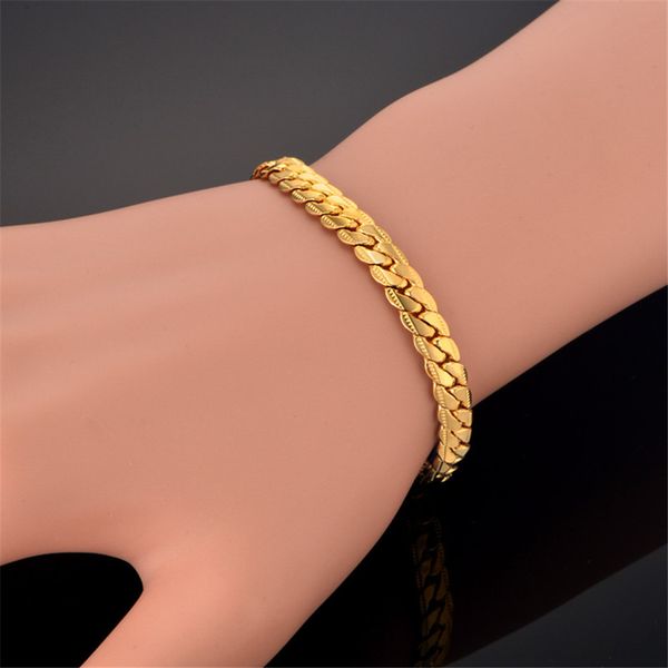 gold color bracelet for men women curb snake link chain stainless steel mens womens bracelets chains jewelry for men, Black
gold color bracelet for men women curb snake link chain stainless steel mens womens bracelets chains jewelry for men, Black