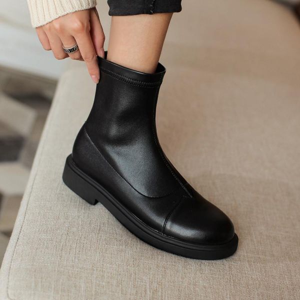 boots yqbtdl winter 2021 sewing solid black low chunky heels stretch sock slip on elastic womens shoes office ankle 34-43
boots yqbtdl winter 2021 sewing solid black low chunky heels stretch sock slip on elastic womens shoes office ankle 34-43