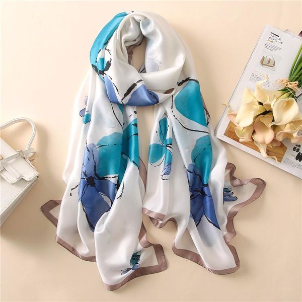 women's swimwear classic women silk scarf female scarves ladies beach wrap chiffon shawl butterfly printed sunscreen bandanna foulard, White;black
women's swimwear classic women silk scarf female scarves ladies beach wrap chiffon shawl butterfly printed sunscreen bandanna foulard, White;black