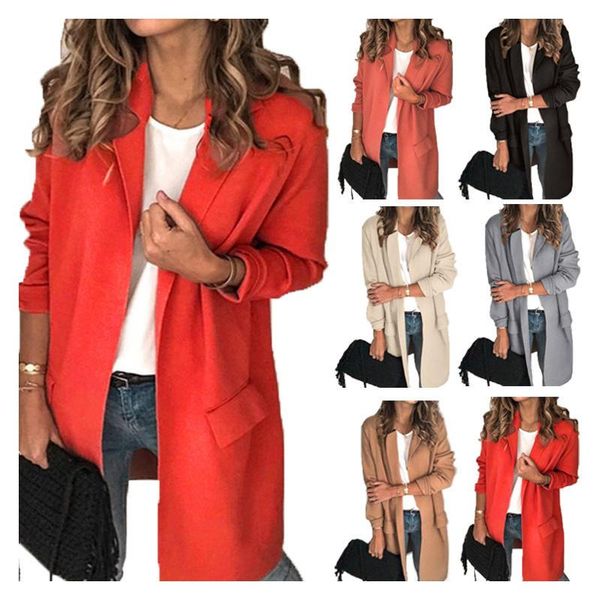 women's jackets womens autumn and winter casual soft loose long sleeves cardigans lapel neck plain outwears for office ol workout, Black;brown
women's jackets womens autumn and winter casual soft loose long sleeves cardigans lapel neck plain outwears for office ol workout, Black;brown