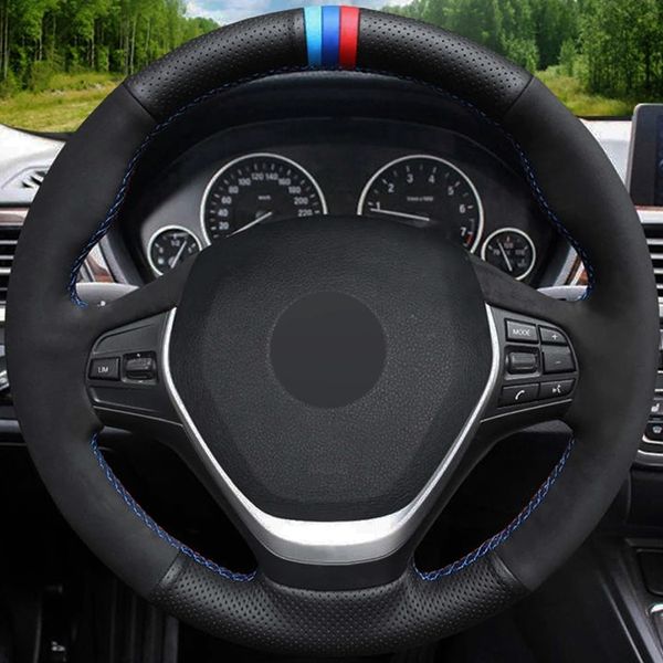 car steering wheel cover black genuine leather suede for bmw 4 series 420d 420i 428i 430i 435i 440i f32 f33 f36 2013-2019
car steering wheel cover black genuine leather suede for bmw 4 series 420d 420i 428i 430i 435i 440i f32 f33 f36 2013-2019
