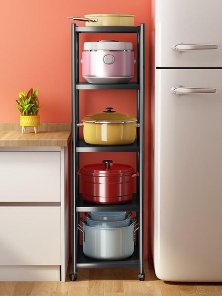 kitchen storage & organization stainless steel shelf organizer cracks multilayer floor type items pantry rack
kitchen storage & organization stainless steel shelf organizer cracks multilayer floor type items pantry rack