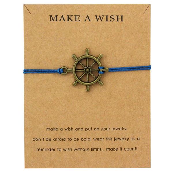 charm bracelets sailing rudder ocean adjustable waves beach charms women men friendship lover's fashion jewelry gift, Golden;silver
charm bracelets sailing rudder ocean adjustable waves beach charms women men friendship lover's fashion jewelry gift, Golden;silver