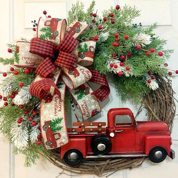 decorative flowers & wreaths 45*45cm christmas decor door hanging wooden roulette wheel garland pine cone wreath
decorative flowers & wreaths 45*45cm christmas decor door hanging wooden roulette wheel garland pine cone wreath