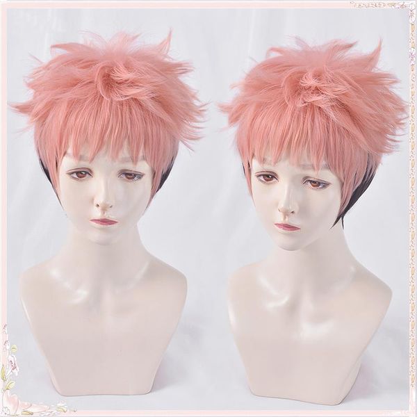 synthetic wigs itadori yuji jujutsu kaisen cosplay anime hair short straight heat resistant costume wig cap, Black
synthetic wigs itadori yuji jujutsu kaisen cosplay anime hair short straight heat resistant costume wig cap, Black