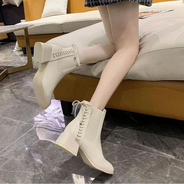 boots ankle women shoes fashion round toe pu short winter 2021 style warm d660, Black
boots ankle women shoes fashion round toe pu short winter 2021 style warm d660, Black