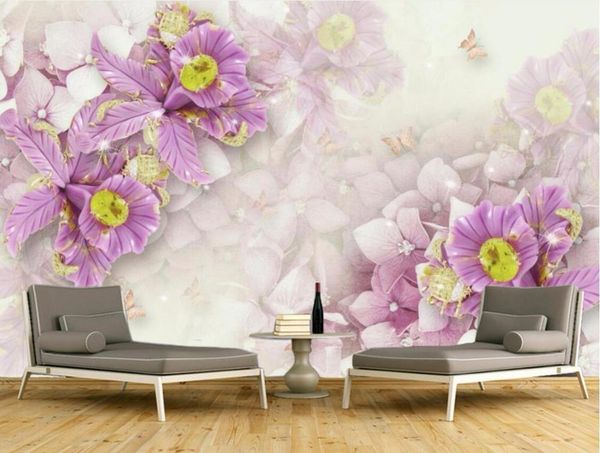 wallpapers cjsir custom wallpaper wall stickers 3d large mural relief purple flower jewelry tv background papel de parede
wallpapers cjsir custom wallpaper wall stickers 3d large mural relief purple flower jewelry tv background papel de parede