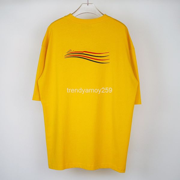 women's t-shirt classic color correct edition paris classic wave cola embroidered letter short sleeve t-shirt loose b home, White
women's t-shirt classic color correct edition paris classic wave cola embroidered letter short sleeve t-shirt loose b home, White