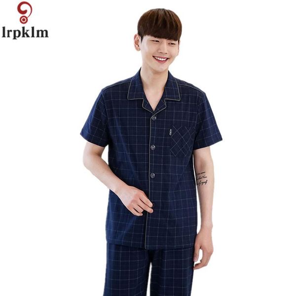 men's sleepwear man's cotton pajamas set short sleeve pyjamas trousers men lounge sleep pajama plus size xxxl sy672, Black;brown
men's sleepwear man's cotton pajamas set short sleeve pyjamas trousers men lounge sleep pajama plus size xxxl sy672, Black;brown
