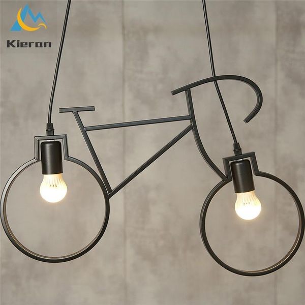 nordic creative bicycle pendant lights american industrial retro iron art led hanglamp cafe restaurant kitchen hanging lamps
nordic creative bicycle pendant lights american industrial retro iron art led hanglamp cafe restaurant kitchen hanging lamps