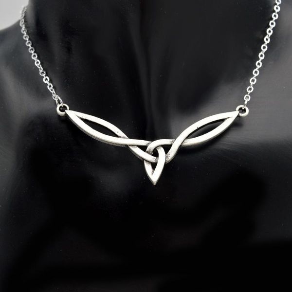 cross pendant celtic knot art necklace unique design irish amulet necklaces, Silver
cross pendant celtic knot art necklace unique design irish amulet necklaces, Silver