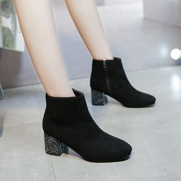 boots cootelili women nakle flock keep warm shoes 6cm heel wedges for woman fashion zip botas mujer size 35-40, Black
boots cootelili women nakle flock keep warm shoes 6cm heel wedges for woman fashion zip botas mujer size 35-40, Black