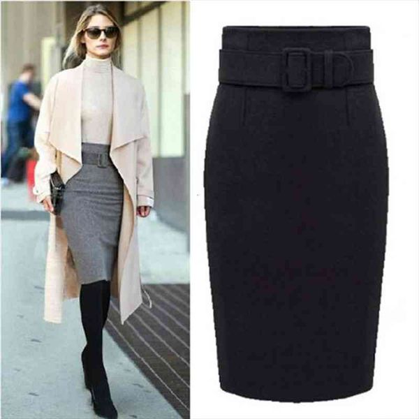 fashion autumn winter cotton womens skirt plus size high waist casual midi pencil women skirts female, Black
fashion autumn winter cotton womens skirt plus size high waist casual midi pencil women skirts female, Black