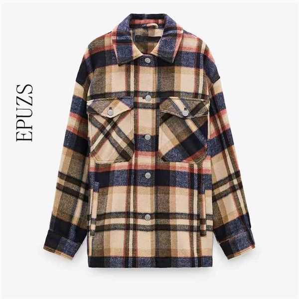 green plaid jacket women coat casual fashion female plus size winter warm thick 210521, Black;brown
green plaid jacket women coat casual fashion female plus size winter warm thick 210521, Black;brown