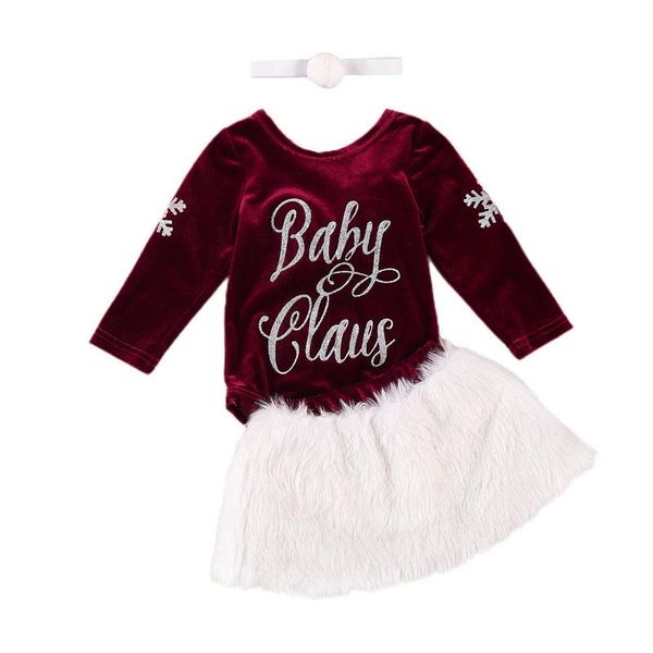 clothing sets wallarenear 0-24m born fashion toddler baby girl christmas set long sleeve red romper skirt headband 3pcs outfit, White
clothing sets wallarenear 0-24m born fashion toddler baby girl christmas set long sleeve red romper skirt headband 3pcs outfit, White