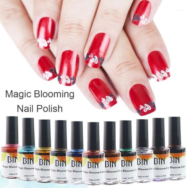 magic bloom nail polish manicure smudge set watercolor ink flower marble dye art blooming1
magic bloom nail polish manicure smudge set watercolor ink flower marble dye art blooming1
