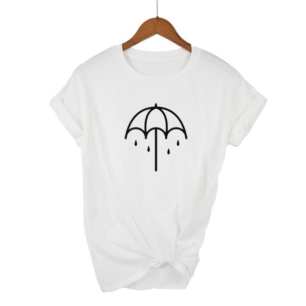 women's t-shirt 2021 fashion umbrella print women t shirt casual cotton hipster for girl funny tee drop ship, White
women's t-shirt 2021 fashion umbrella print women t shirt casual cotton hipster for girl funny tee drop ship, White