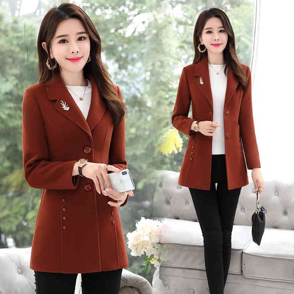 female spring autumn long small slim short woolen wool & blends winter coat women jacket 201224, Black
female spring autumn long small slim short woolen wool & blends winter coat women jacket 201224, Black