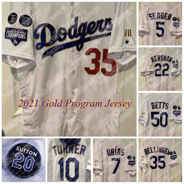 2021 gold program championship jersey julio urias mookie betts corey seager clayton22kershaw justin turner gavin lux walker buehler aj pollo, Blue;black
2021 gold program championship jersey julio urias mookie betts corey seager clayton22kershaw justin turner gavin lux walker buehler aj pollo, Blue;black
