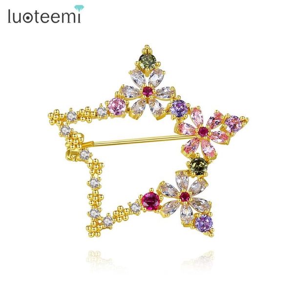 pins, brooches luoteemi est big hollowed star flower brooch pins for children woman double color cubic zircon paved fashion jewelry gift, Gray
pins, brooches luoteemi est big hollowed star flower brooch pins for children woman double color cubic zircon paved fashion jewelry gift, Gray