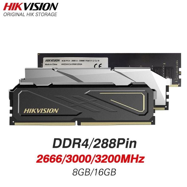 rams hikvision ram ddr4 3000mhz 1.2/1.35v cl16 288pin deskmemory high speed low power consumption intel amd 8gb 16gb
rams hikvision ram ddr4 3000mhz 1.2/1.35v cl16 288pin deskmemory high speed low power consumption intel amd 8gb 16gb