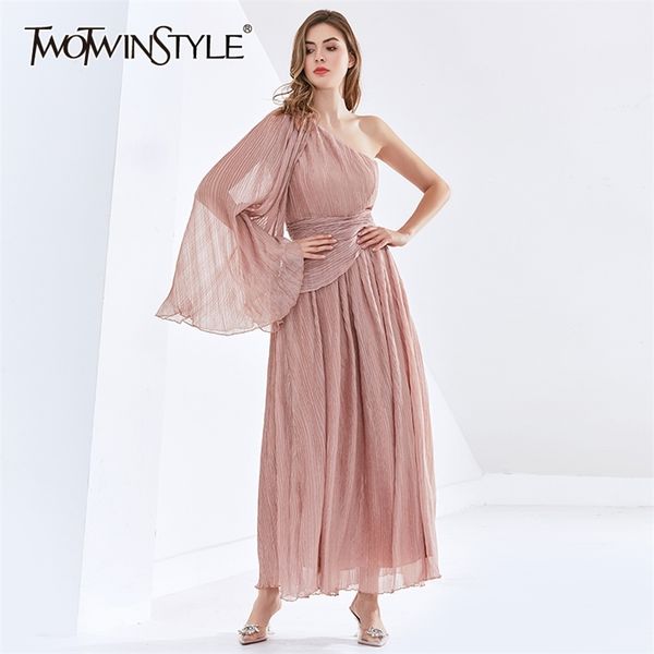 asymmetrical ruched dress for women irregular collar long sleeve high waist maxi dresses female fashion style 210520, Black;gray
asymmetrical ruched dress for women irregular collar long sleeve high waist maxi dresses female fashion style 210520, Black;gray