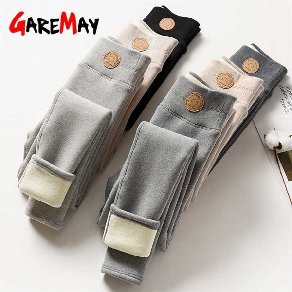 women's warm leggings soft with fleece thermal pants gray high waist skinny thick velvet winter for women 211130, Black
women's warm leggings soft with fleece thermal pants gray high waist skinny thick velvet winter for women 211130, Black