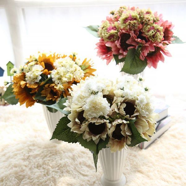 bouquet artificial flowers dahlia silk fake fleurs bride wedding flower home decoration like sunflower gift festive supplies decorative & wr
bouquet artificial flowers dahlia silk fake fleurs bride wedding flower home decoration like sunflower gift festive supplies decorative & wr