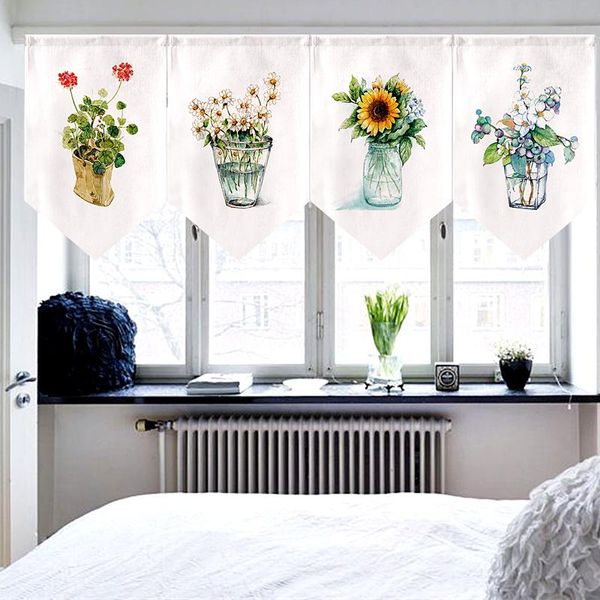 nordic plant door curtain triangle flag home decorative partition short kitchen hanging & drapes
nordic plant door curtain triangle flag home decorative partition short kitchen hanging & drapes
